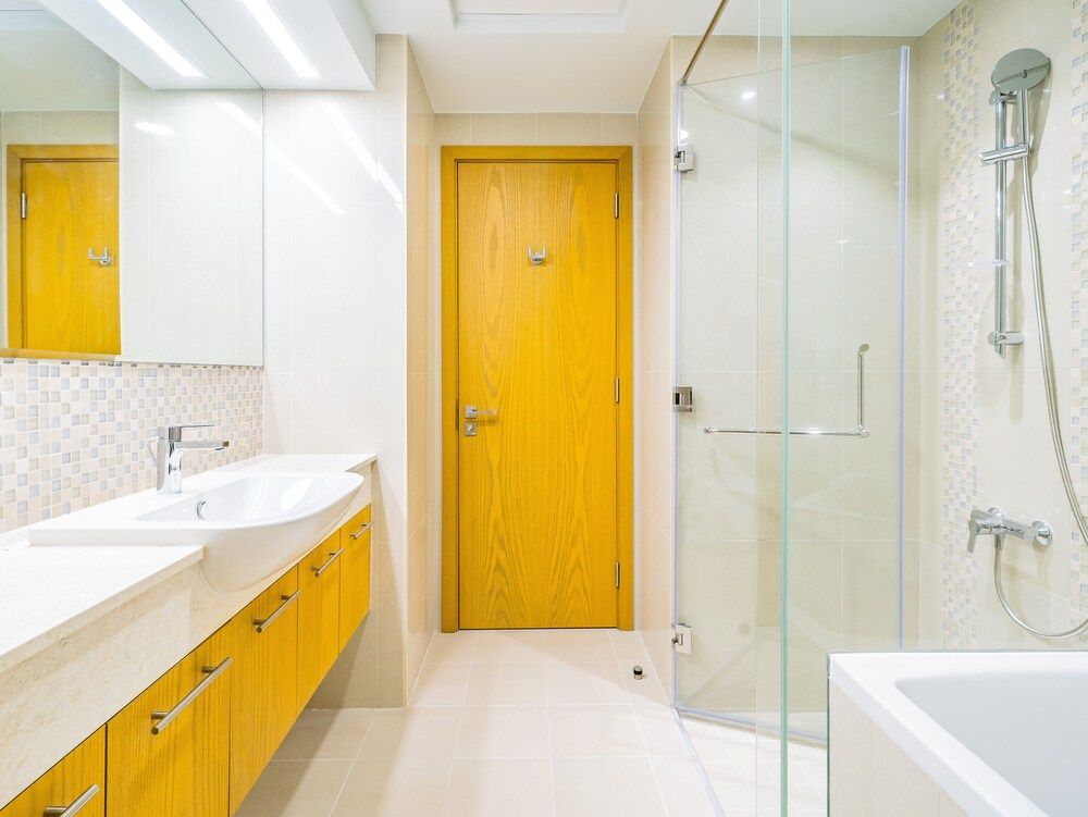 Monty - Serene & Modern Apartment With Burj Khalifa View Design Apartment 24