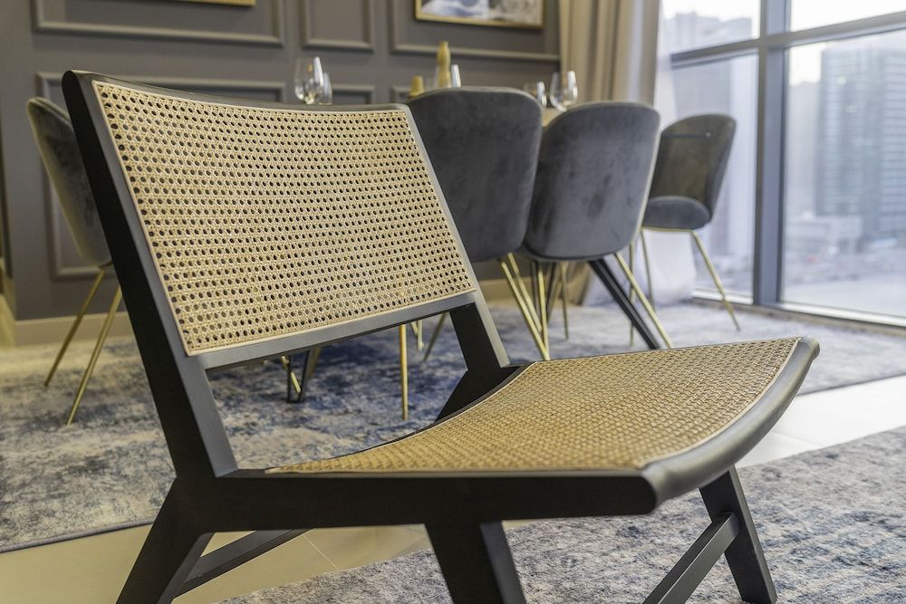 Nouveau Art Deco 3BR with Burj & Canal Views