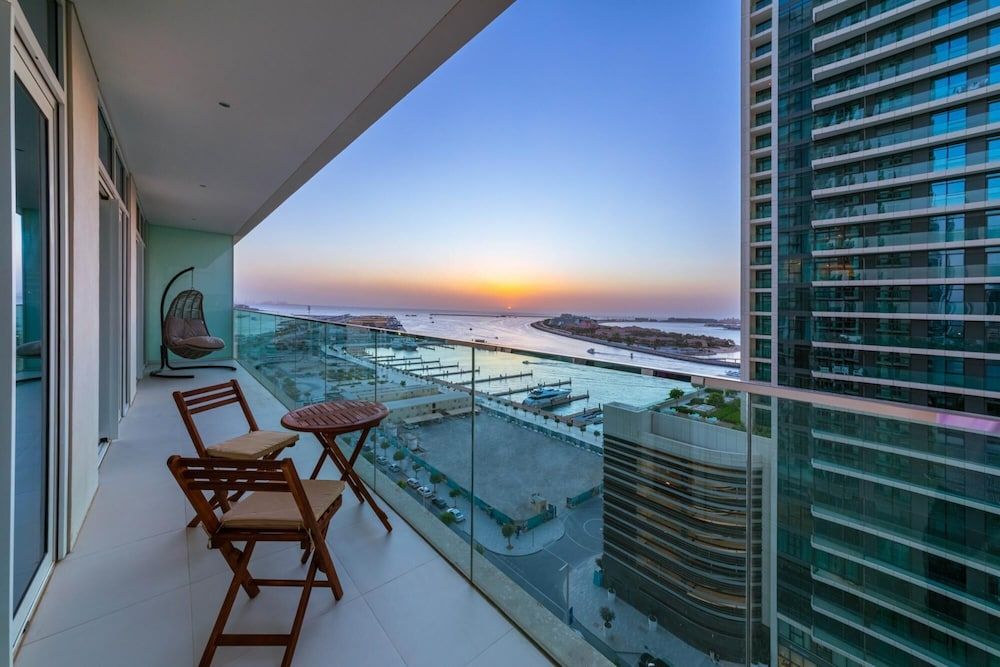 undefined Stylish 2BR apt in Emaar Beachfront w Stunning sea Views