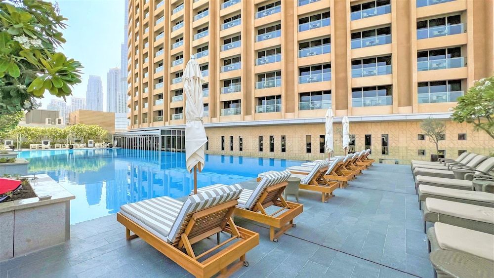 undefined Address Dubai mall Balcony Burj view 9