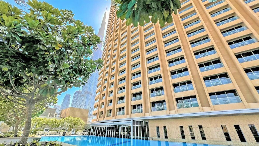 undefined Address Dubai mall Balcony Burj view 2