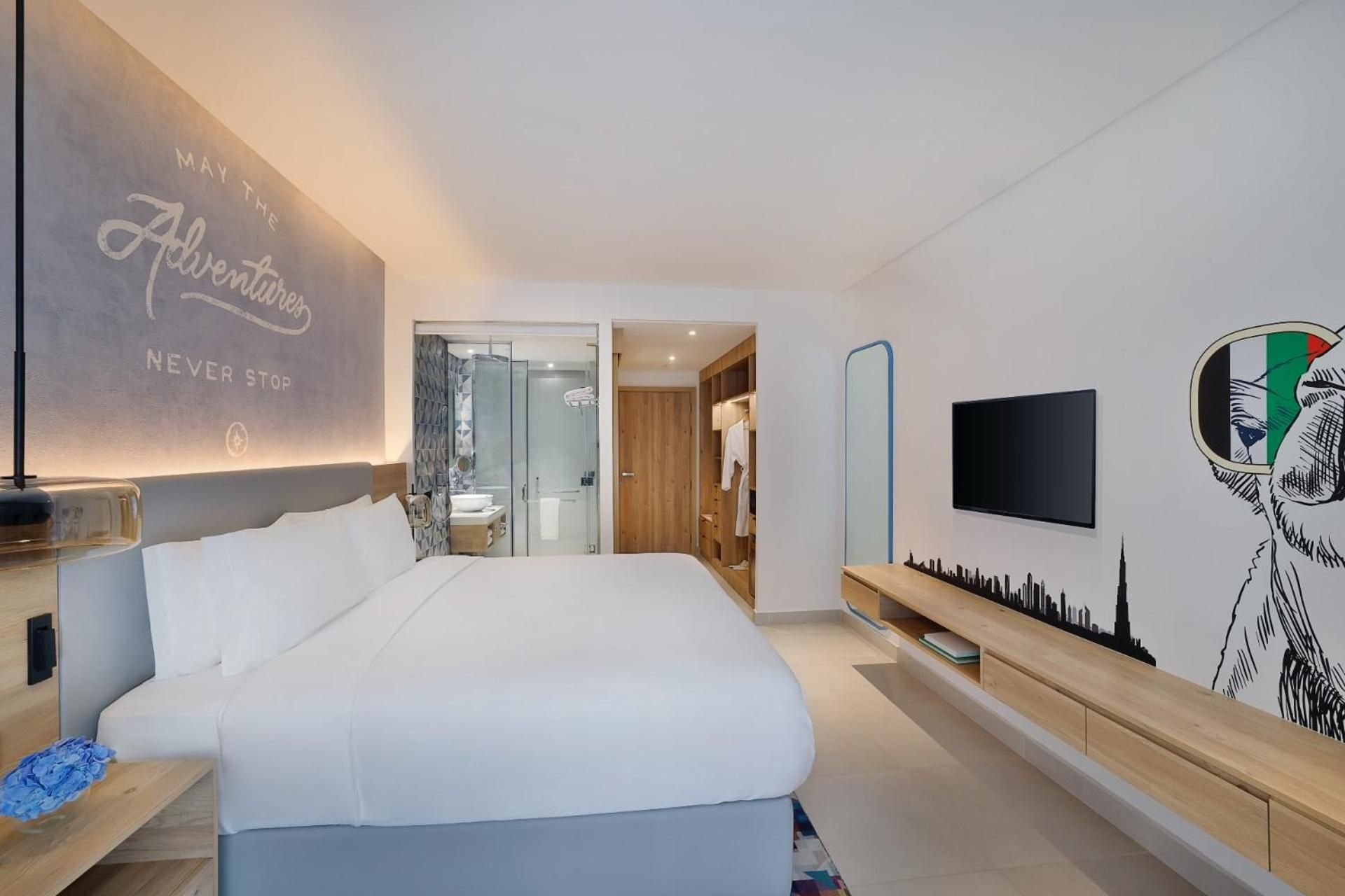 Standard Room, Beach & Rooftop Infinity Pool Access, Kids Club Access ,Shuttle to Mall Of Emirates