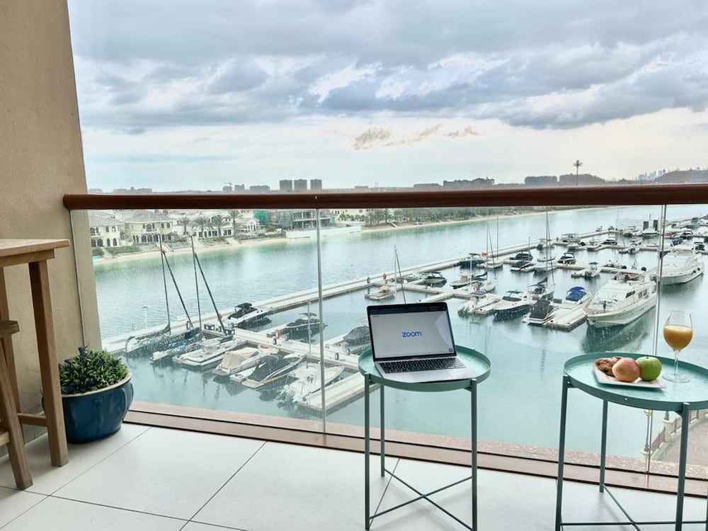 undefined Luxury on the Palm with Marina view balcony