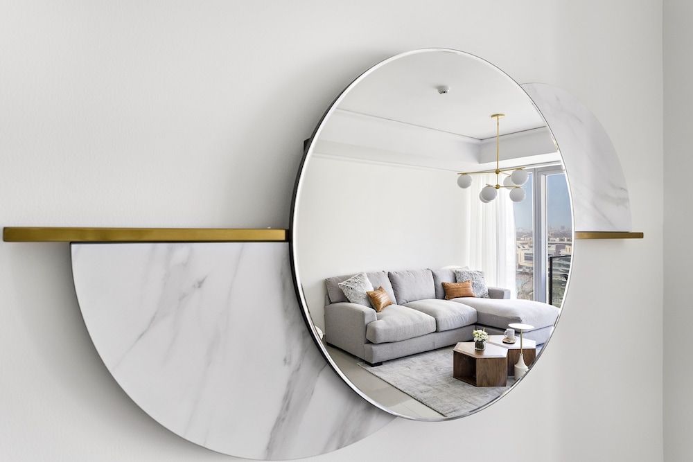 WelHome - Luxury Apartment Facing Burj Khalifa With Terrace Comfort Apartment 16