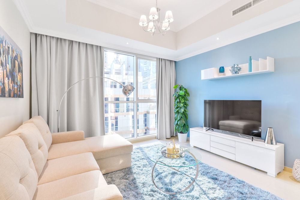 Dunya Tower - Downtown Luxury - 5 Min Walk To Dubai Mall! Deluxe 1BR Apartment 13