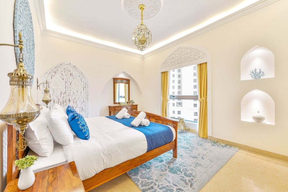 Luxury JBR Palace! - Sea View - Free Beach Resorts Access! Deluxe 3BR Apartment plus maids room 5