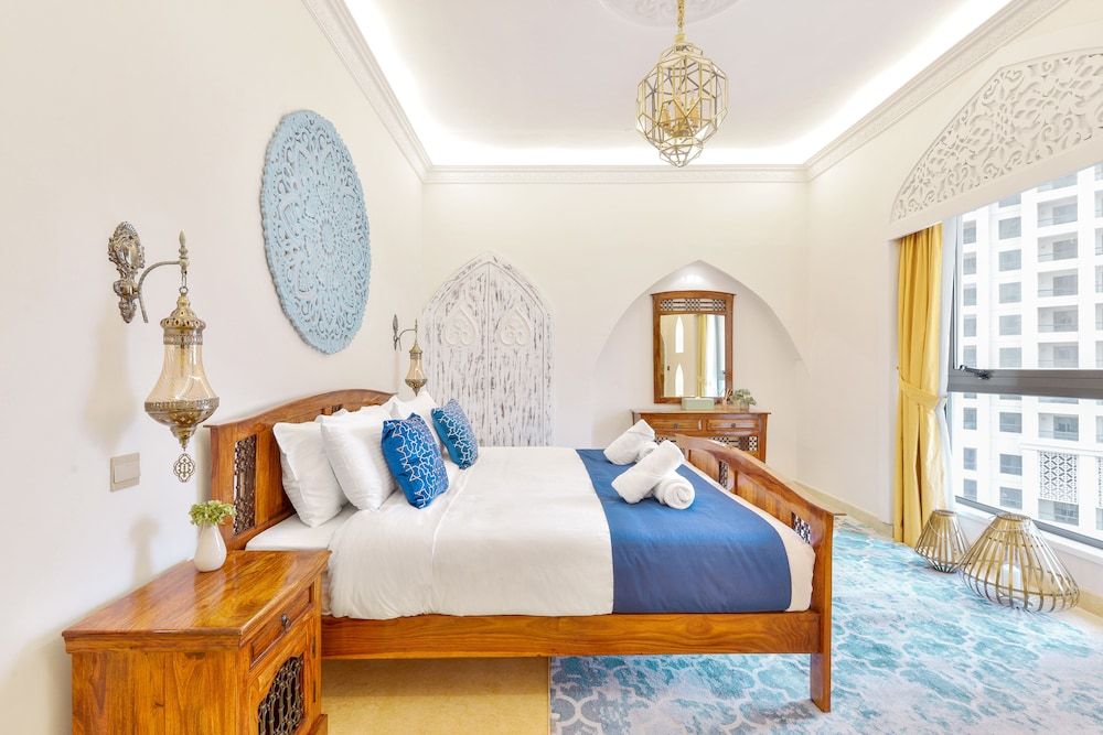 Luxury JBR Palace! - Sea View - Free Beach Resorts Access! Deluxe 3BR Apartment plus maids room 4