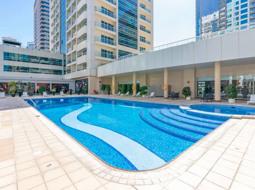 Sweeping Marina View Studio Near the Metro Station