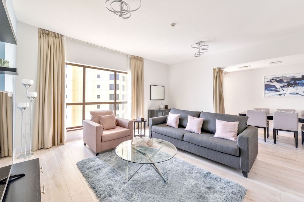 Luxury JBR Shams - Sea or Marina View - Free Beach Resorts Access! Deluxe 2BR Apartment - Sea View 21