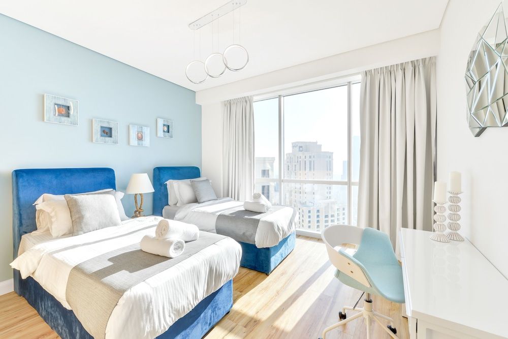Luxury JBR - Al Fattan Full Sea View - Free Beach Resorts Access Deluxe 2BR Apartment plus maids room 8