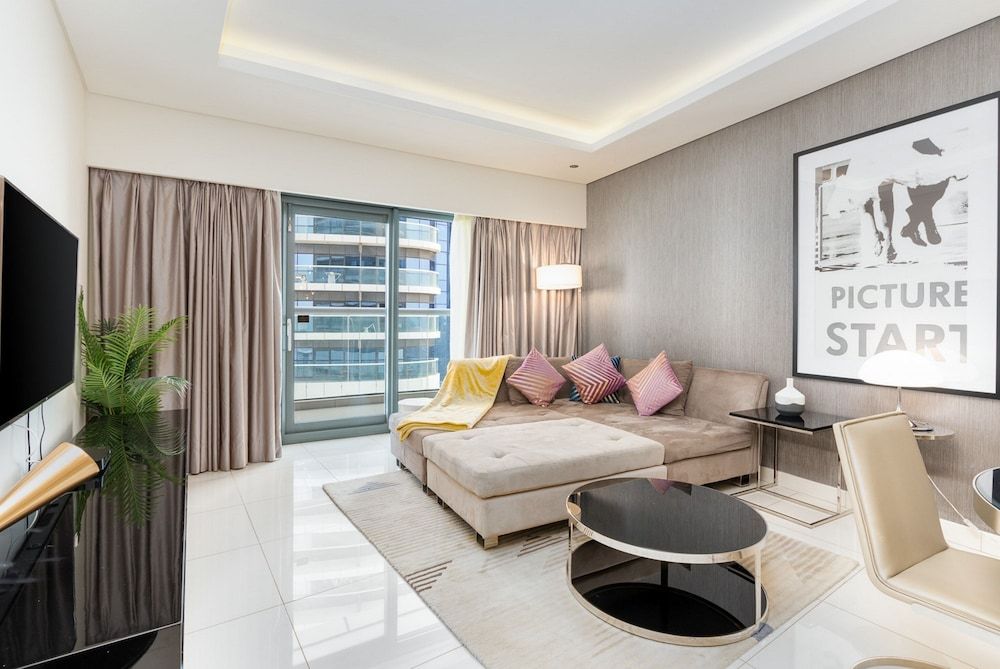 GLOBALSTAY. DAMAC Tower Paramount Elite Apartment, 1 Bedroom, Kitchen, Pool View 20