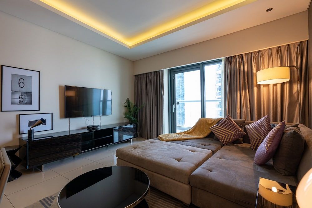 GLOBALSTAY. DAMAC Tower Paramount Elite Apartment, 1 Bedroom, Kitchen, Pool View 21