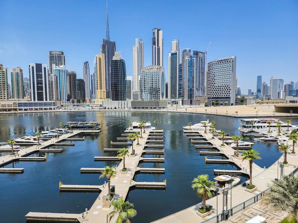 Stylish 1br - Extra Bed With Burj Khalifa View Apartment, 1 Bedroom, Accessible, Balcony 14