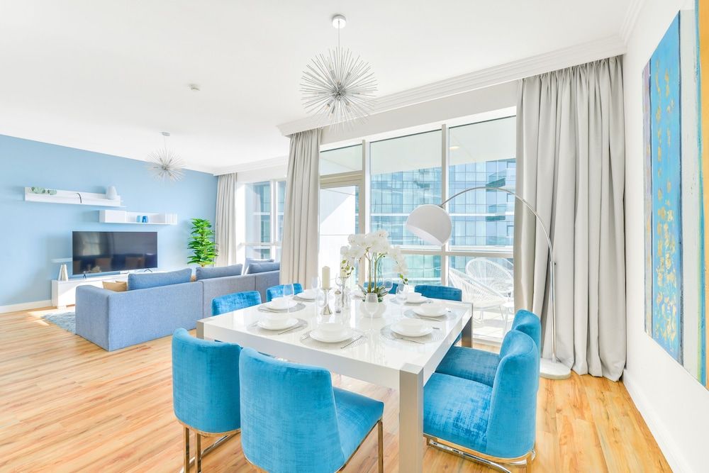 Al Bateen - Ultra Luxury JBR - Private Beach and Pool Deluxe 2BR Apartment plus maids room - Sea View 17