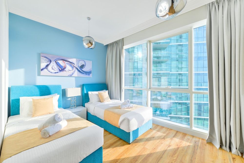 Al Bateen - Ultra Luxury JBR - Private Beach and Pool Deluxe 2BR Apartment plus maids room - Sea View 5