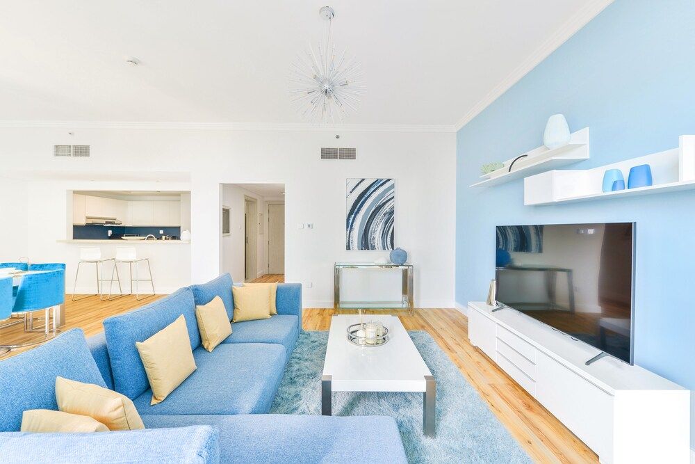 Al Bateen - Ultra Luxury JBR - Private Beach and Pool Deluxe 2BR Apartment plus maids room - Sea View 16