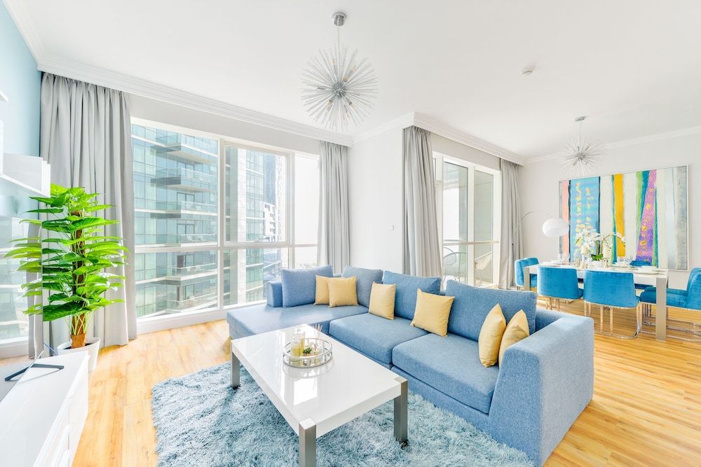 Al Bateen - Ultra Luxury JBR - Private Beach and Pool Deluxe 2BR Apartment plus maids room - Sea View 14