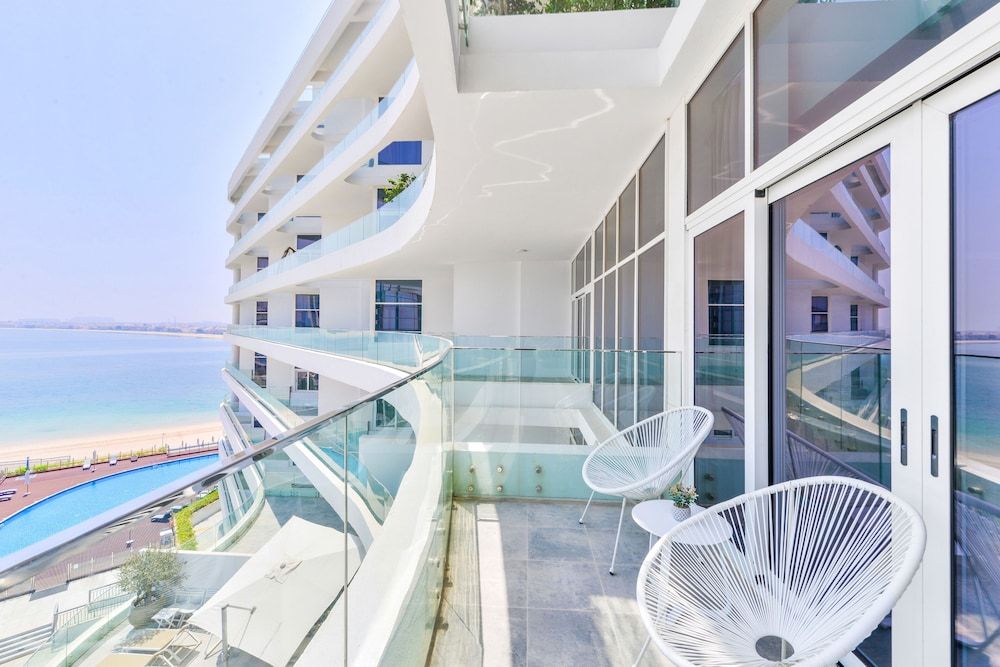 Ultra Luxury Palm - Mina Azizi Beachfront - Private Beach and Pool Ultra Deluxe Palm 2BR Apartment 27