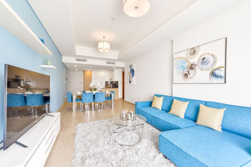 Ultra Luxury Palm - Mina Azizi Beachfront - Private Beach and Pool Ultra Deluxe Palm 2BR Apartment 20