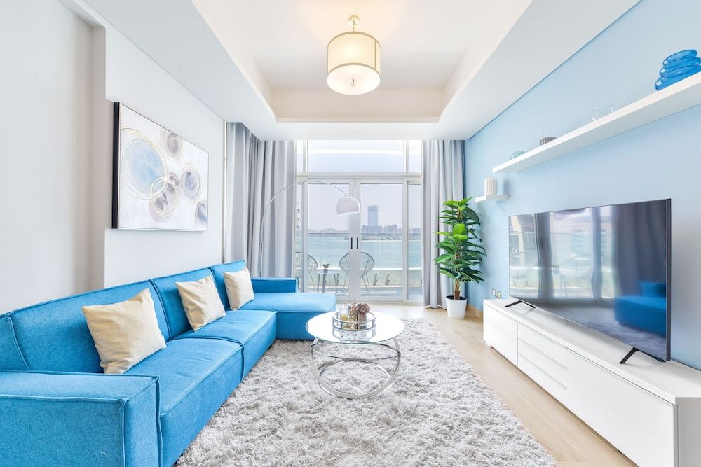 Ultra Luxury Palm - Mina Azizi Beachfront - Private Beach and Pool Ultra Deluxe Palm 2BR Apartment 17