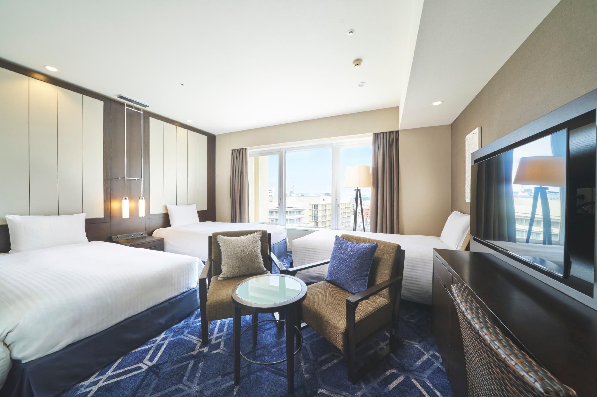 City View Twin Room with Extra Bed - Newly Renovated, 2024