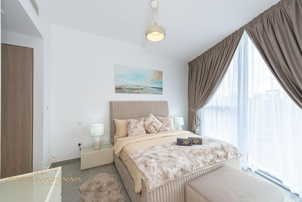 Marco Polo - Stunning 2 BR With Marina Views | Huge Pool & Gym Deluxe Apartment 6