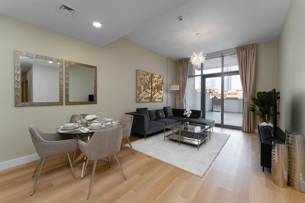 undefined Classy Apt w Terrace Direct Burj Khalifa Views