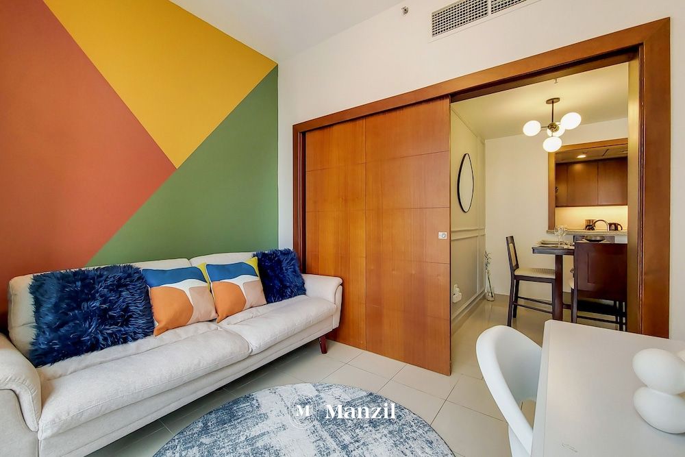 undefined Manzil -Cozy 1BR Apt w/ Downtown Skyline Burj View 7