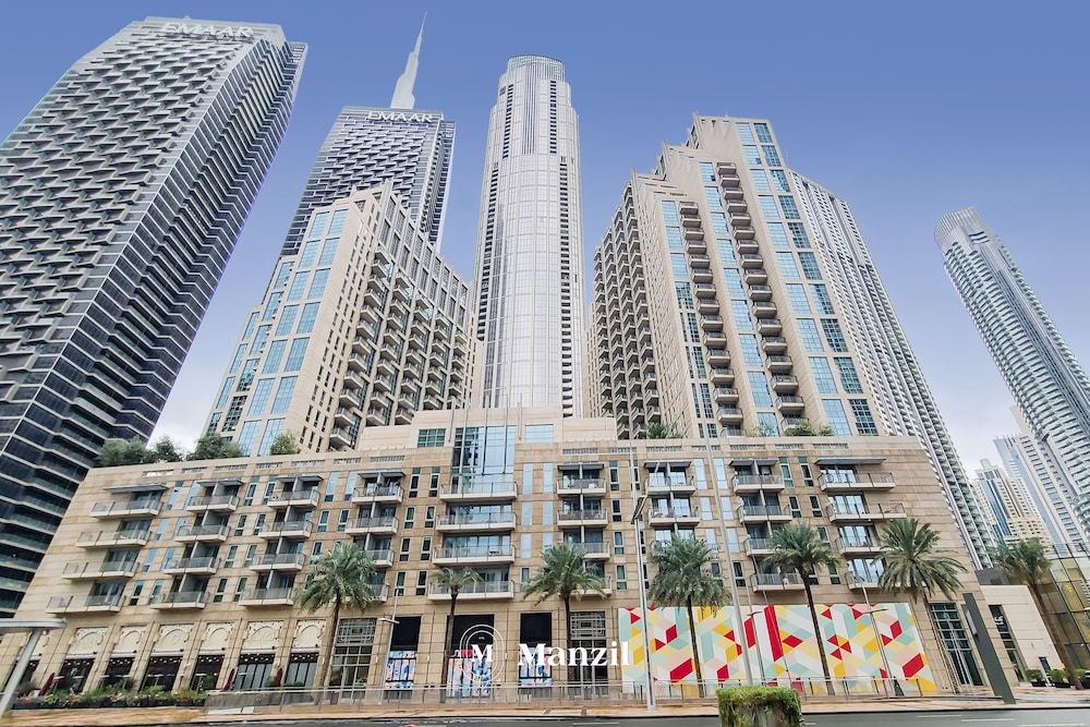 undefined Manzil -Cozy 1BR Apt w/ Downtown Skyline Burj View 3