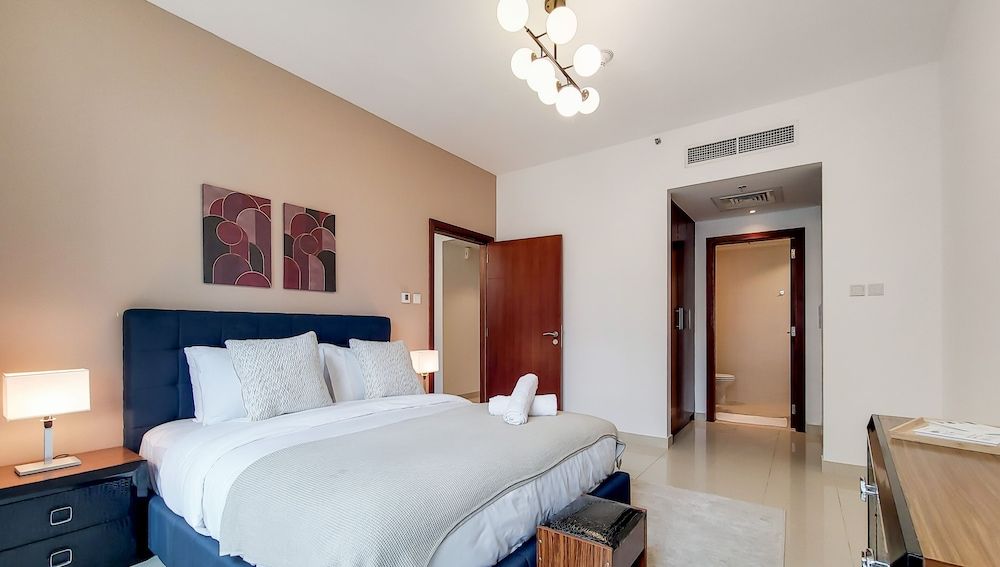 undefined Manzil -Cozy 1BR Apt w/ Downtown Skyline Burj View