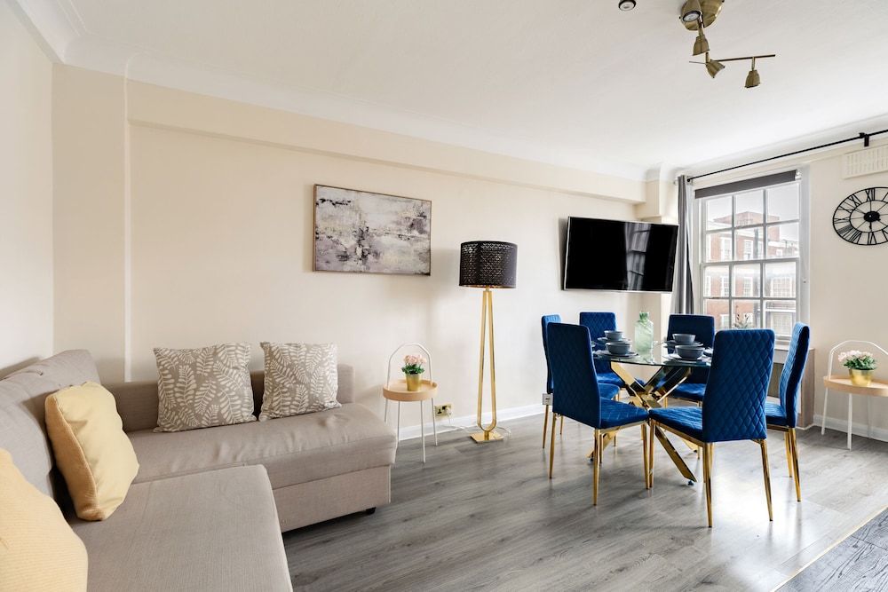 Elegant 3 Bedrooms Apartment Near Hyde Park & Oxford St Family Apartment, Ensuite 18
