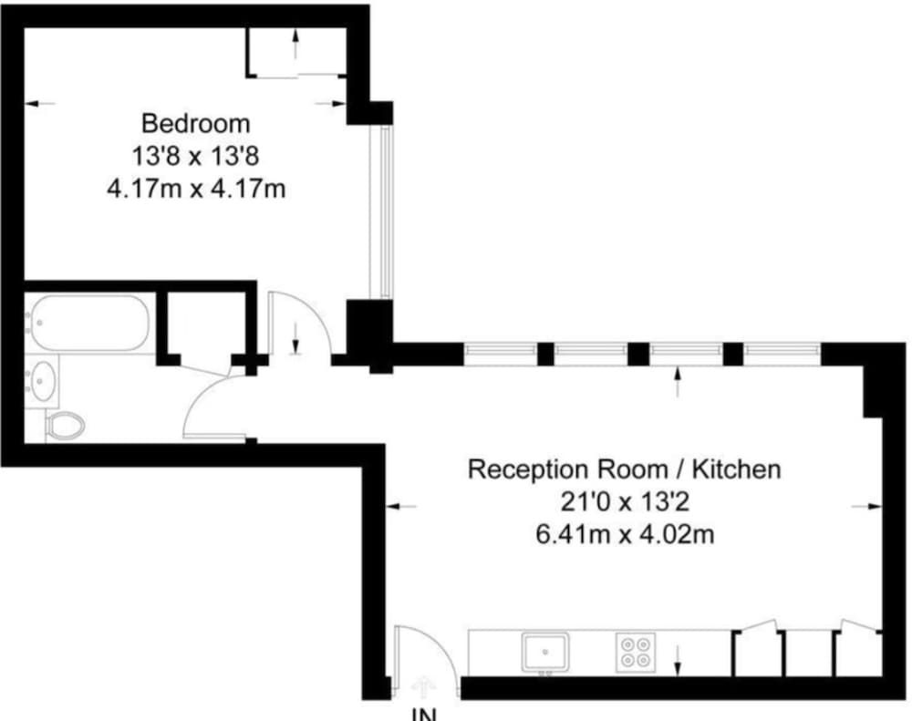 undefined Bright and Modern 1 Bedroom Flat in The Centre of London 8