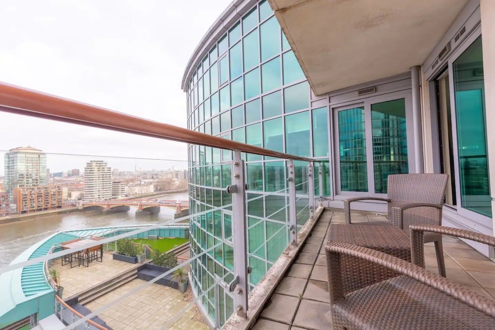 Gorgeous 3 Bedroom Flat in Vauxhall With City Views Basic Apartment, Multiple Beds 27