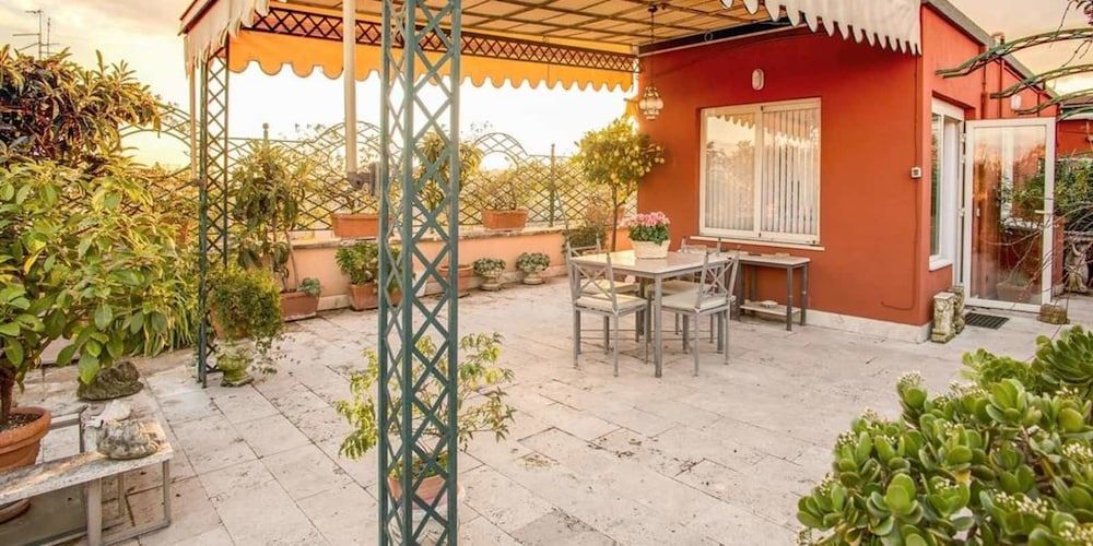 Exclusive Terrace Largo Argentina Panoramic Apartment, 1 Bedroom, Terrace 11