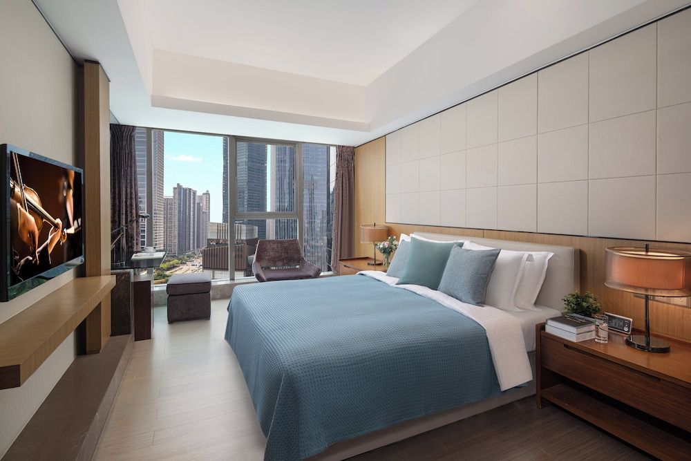 Ascott IFC Guangzhou Deluxe Apartment, 2 Bedrooms, Kitchen, City View 2
