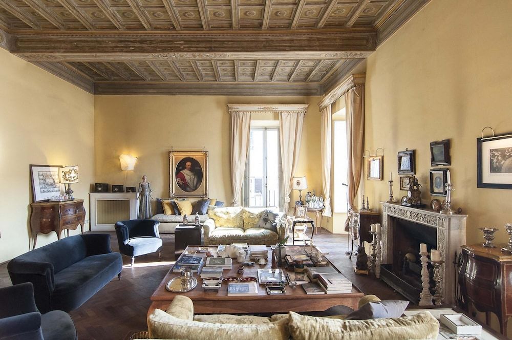 undefined Rome an Aristocratic Apartment in Historic Palace Near the Piazza Navona 4