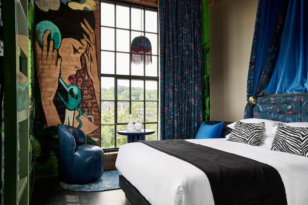 The Radical Asheville, Tapestry Collection by Hilton Room, 1 King Bed, River View 2