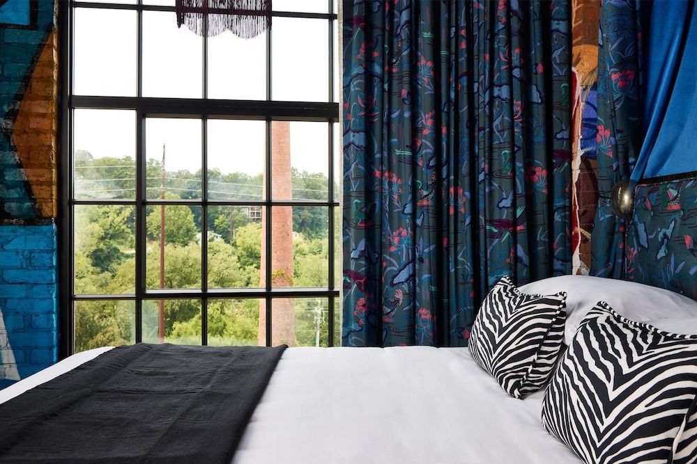 The Radical Asheville, Tapestry Collection by Hilton Room, 1 King Bed, River View 3