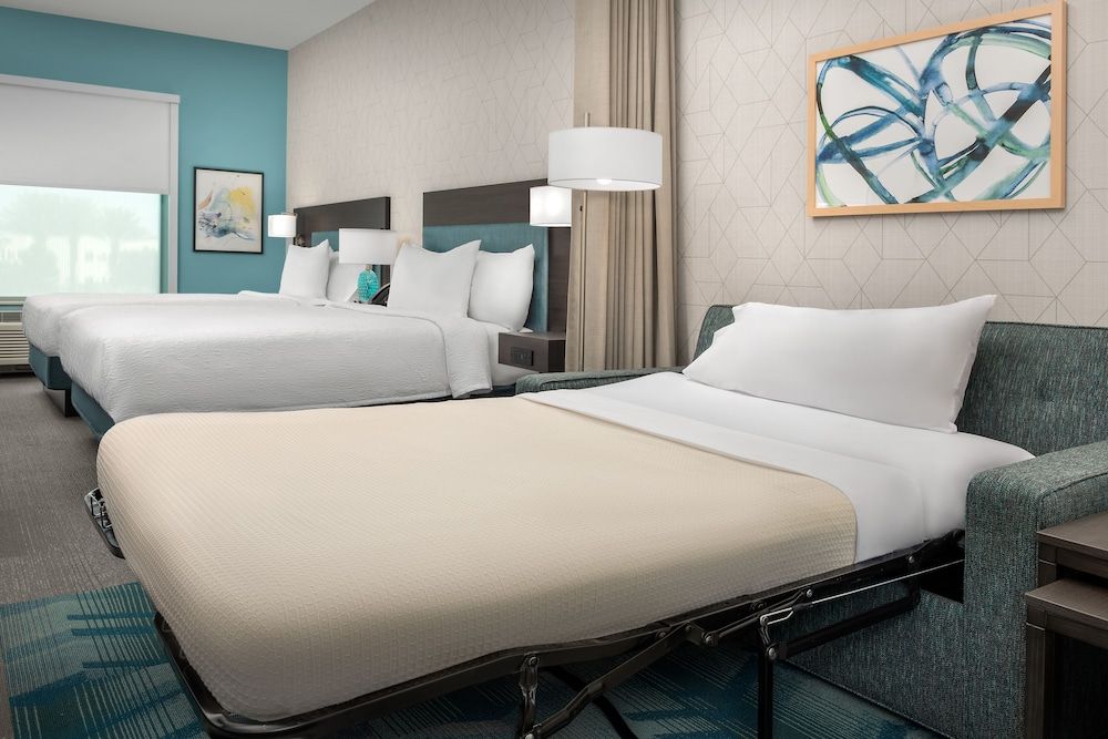 Studio Suite, 2 Queen Beds, Accessible, Bathtub