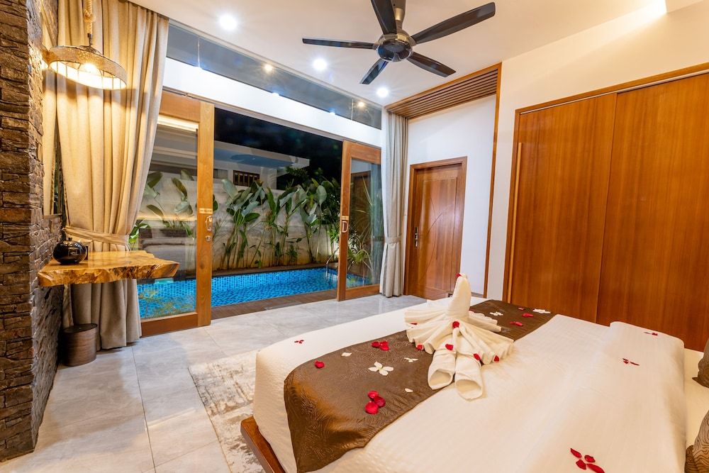Maneh Villa Deluxe Villa, 1 Bedroom, Private Pool, Pool View