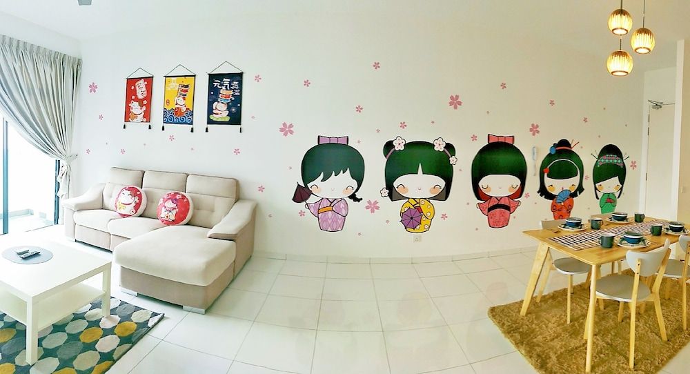 3BR Luxury Japanese Suite - AEON Bukit Indah Luxury Apartment, 3 Bedrooms, City View 11