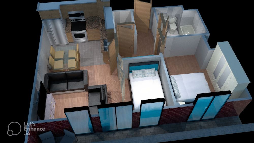 Lovely 1 bedroom apartment with a view Comfort Apartment 12