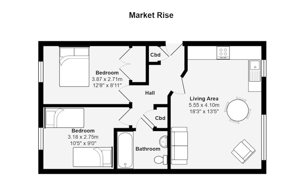 undefined Your Space Apartments - Market Rise 3