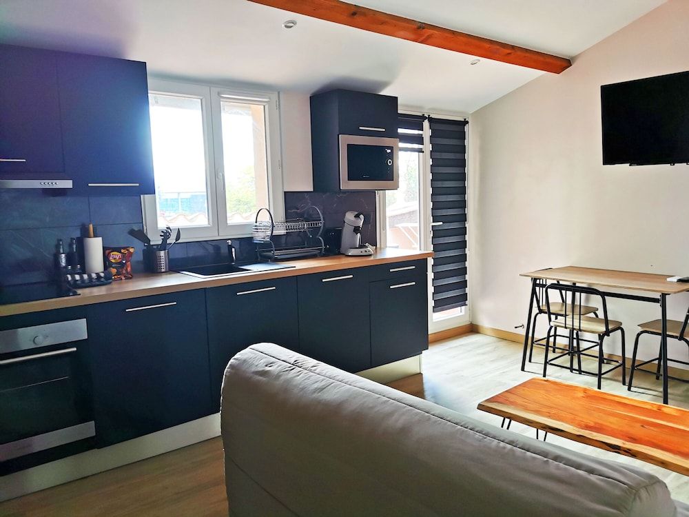 Appart Hotel Spa Perpignan Panoramic Apartment, Terrace, Park View (USAP Cinéma) 7