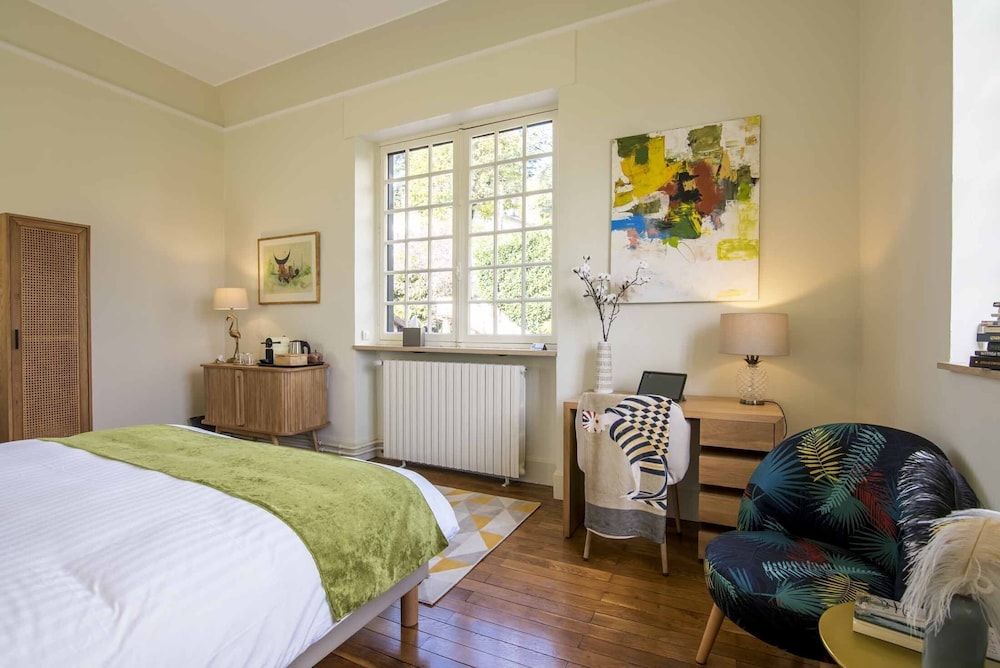 Standard Double Room, Private Bathroom, Garden View (Chambre 1)