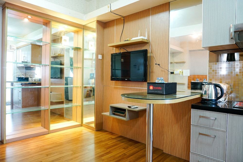 undefined Furnished Studio with Comfortable Design Green Pramuka Apartment 9