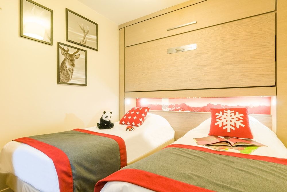 Appartement 4 personnes - 1 chambre - Balcon - Vue montagne