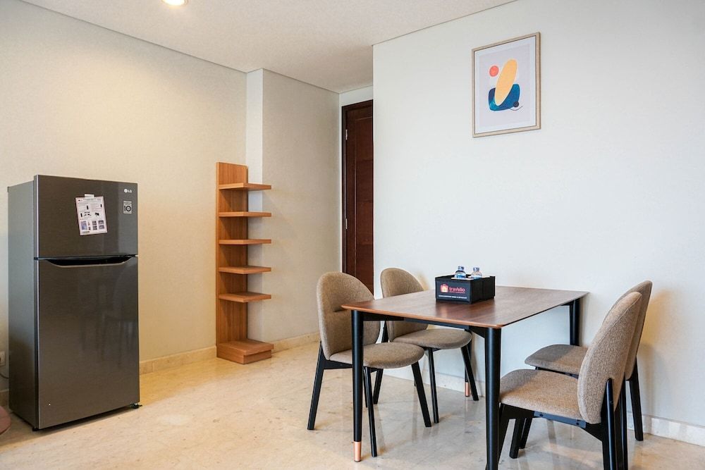 undefined Comfortable Deluxe 2BR at The Empyreal Condominium Epicentrum Apartment By Travelio 10