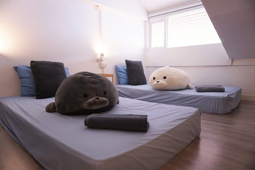 Two Gals And The Pig - Hostel Family Room with Shared Bathroom 9