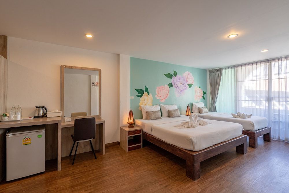 B House Chiang Mai Thailand Triple Deluxe Room 9